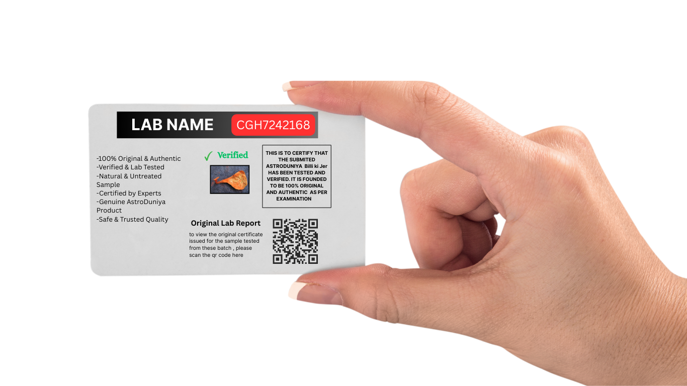 NATURAL KALI BILLI KI JER